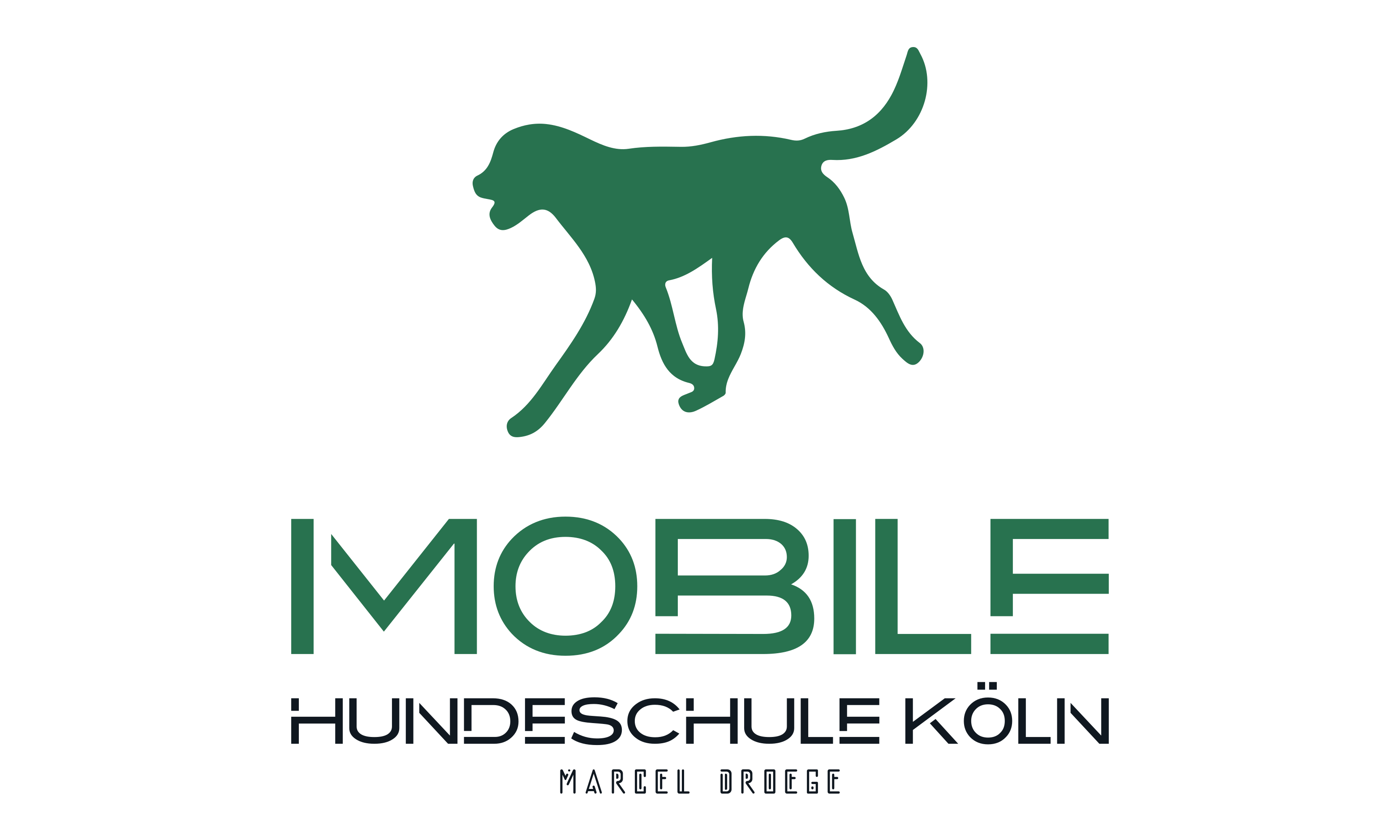 mobile Hundeschule Köln Logo Big Transparent